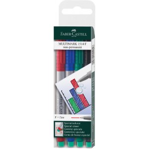 Non-Permanent-Marker Multimarker F - 4 Farben Non-Permanent-Marker Multimarker F - 4 Farben