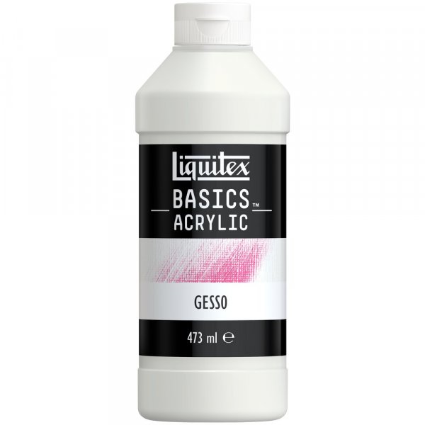 Acrylmedium - Liquitex Basics Additives - 473-ml-Flasche - Gesso