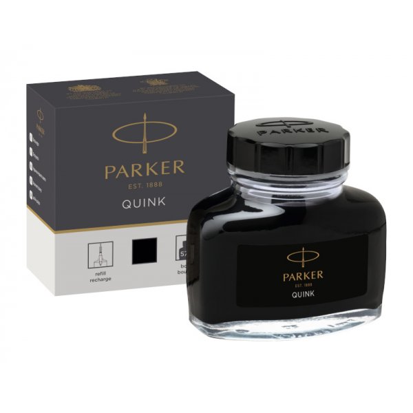 Tinte Parker Quink - Flasche 57 ml - Schwarz