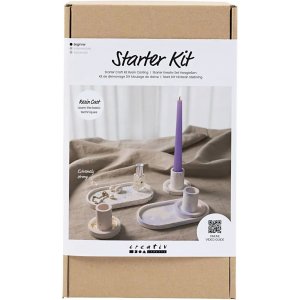 Starten Sie den DIY-Bausatz für Kunstharzguss, Kerzenständer und Tabletts Starten Sie den DIY-Bausatz für Kunstharzguss, Kerzenständer und Tabletts