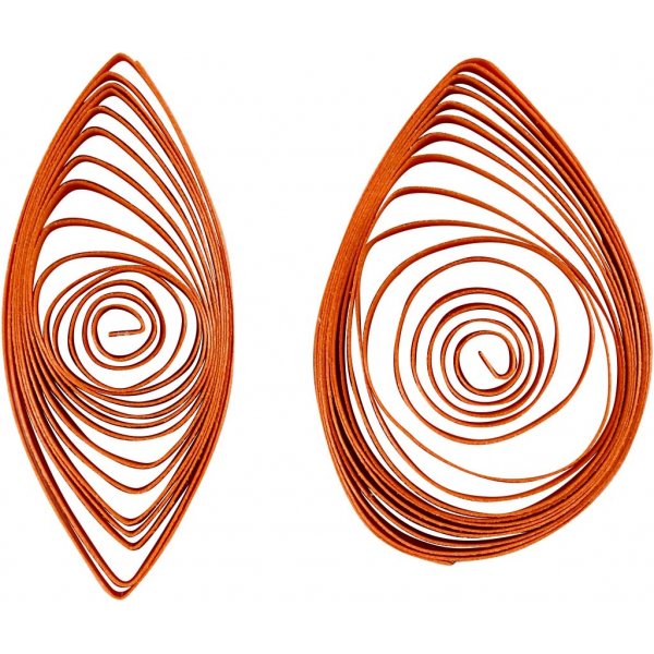 Quillingstreifen - Blau - Grn - Lindgrn - Trkis - 100 Stk