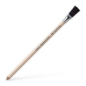 Radiergummi mit Pinsel Faber-Castell - Graphit Radiergummi mit Pinsel Faber-Castell - Graphit