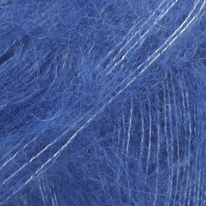 DROPS Kid-Silk Uni Color Garn - 25 g - Kobaltblau (21) DROPS Kid-Silk Uni Color Garn - 25 g - Kobaltblau (21)