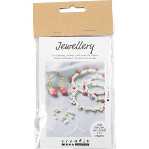Mini-DIY-Schmuckset - elastisches Armband und Ohrring Mini-DIY-Schmuckset - elastisches Armband und Ohrring