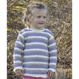 Strickanleitung - Gestrickter Kinderpullover Strickanleitung - Gestrickter Kinderpullover
