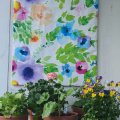 Kundenbild Wachstuch-Aquarellblumen