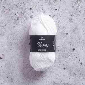 Black Sheep Stina 8/8 Garn 50g - Weiß (204) Black Sheep Stina 8/8 Garn 50g - Weiß (204)