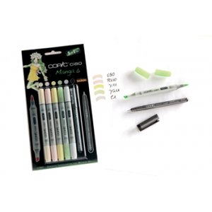 Copic Ciao 5+1 Set - Manga 6 Copic Ciao 5+1 Set - Manga 6