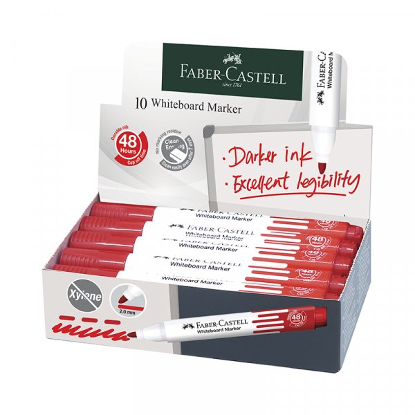 Whiteboard-Stiftset - Faber-Castell - W20 - 1 Stift
