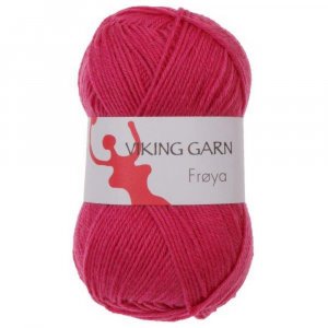 Wikingergarn Fröya 50g - Rosa (263) Wikingergarn Fröya 50g - Rosa (263)
