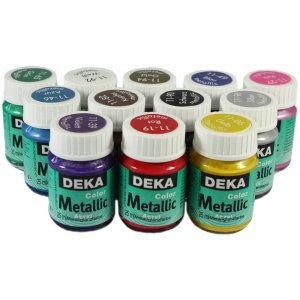 Hobbyfarbe Deka Colormetallic 25 ml Hobbyfarbe Deka Colormetallic 25 ml