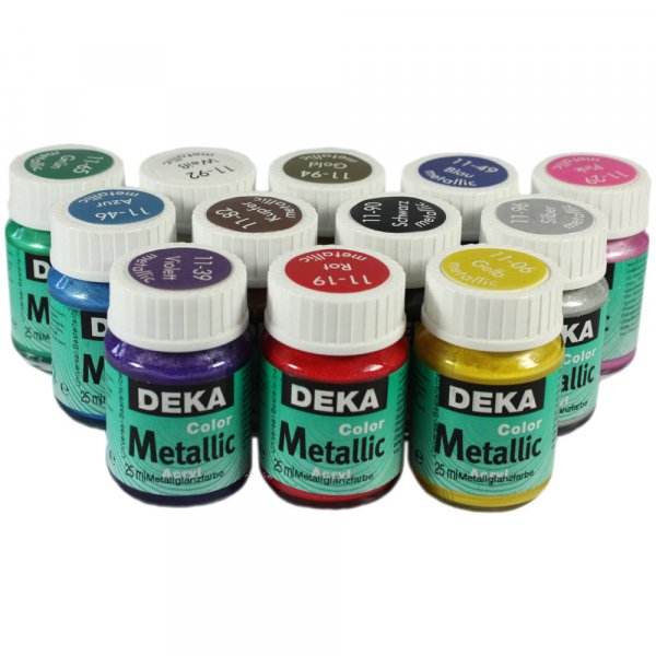 Hobbyfarbe Deka Colormetallic 25 ml