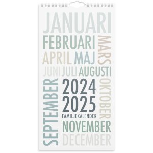 Familienkalender 24/25 - TrendArt Familienkalender 24/25 - TrendArt