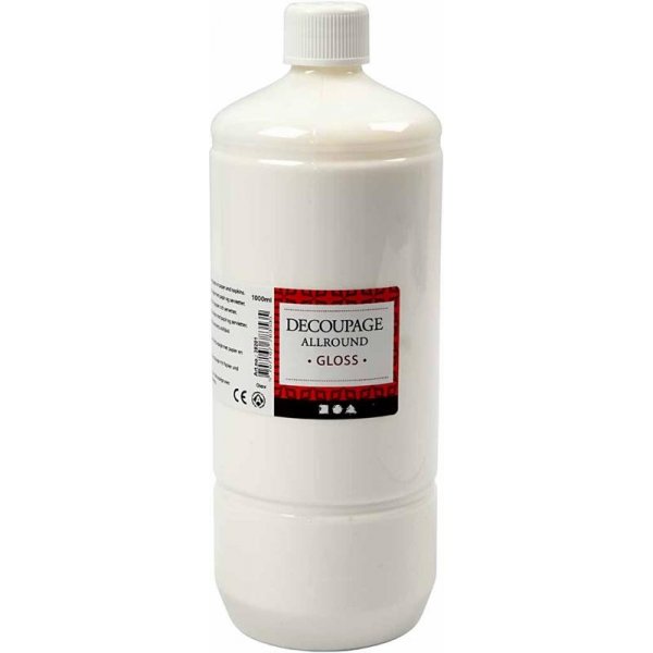 Decoupage-Lack - Allround - glnzend - 1000 ml