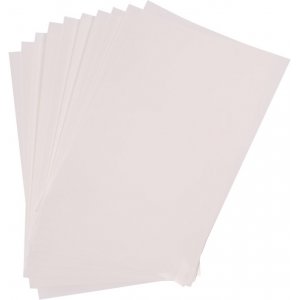 Schrumpfplatten weiß 20 x 30 cm, 5 Stk. Schrumpfplatten weiß 20 x 30 cm, 5 Stk.