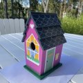 Kundenbild Vogelhaus H 22 x 10,6 x 13 cm - unbehandelt rechteckig