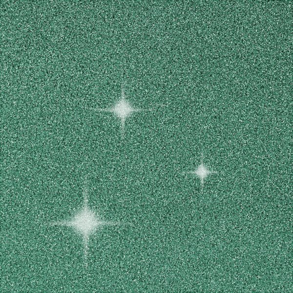 Karten und Umschlge - Grn - Glitzer - 4 Sets