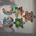 Kundenbild Leuchtende Sterne aus Perlmuttplättchen