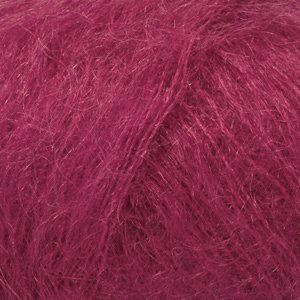 DROPS Kid-Silk Uni Color Garn - 25 g - Dunkelrosa (17) DROPS Kid-Silk Uni Color Garn - 25 g - Dunkelrosa (17)
