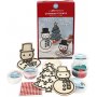 Bastelset - Schneemann und Weihnachtsbaum