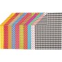 Gemusterter Karton - gemischte Farben - A4 - 200 Blatt