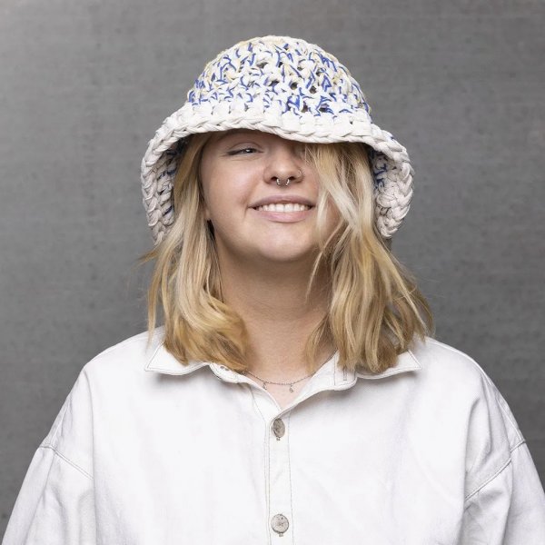 DIY Kit Häkeln, Grober Fischerhut DIY Kit Häkeln, Grober Fischerhut