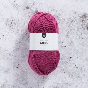 Mittlerer Raggi 100g - Kirschrot Mittlerer Raggi 100g - Kirschrot