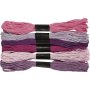 Harmoni Stickgarn - Lila - 6 Bndel