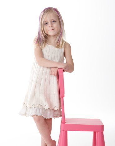 Strickmuster - Strickjacke und Kleid