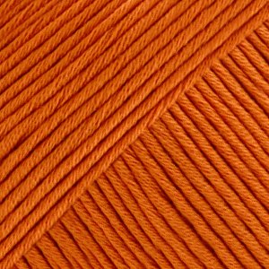 DROPS Muskat Uni Color Garn - 50 g - Dunkelorange (49) DROPS Muskat Uni Color Garn - 50 g - Dunkelorange (49)