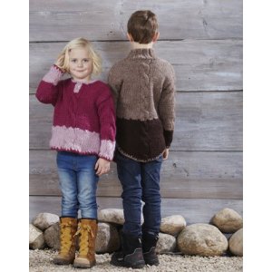 Strickanleitung - Pullover mit Zopf Strickanleitung - Pullover mit Zopf
