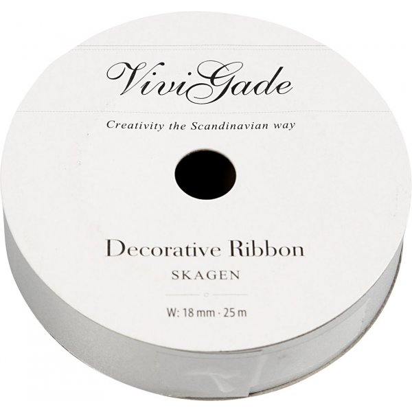 Geschenkband - Silber - Matt - 25 m Geschenkband - Silber - Matt - 25 m