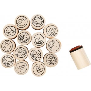 Deco Art Stempelset - Smiley - 15-tlg Deco Art Stempelset - Smiley - 15-tlg