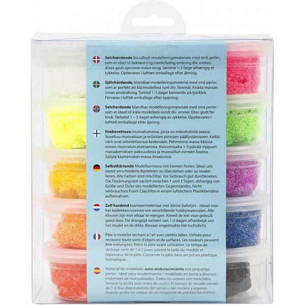 Foam Clay - gemischte Farben 10 x 35 g