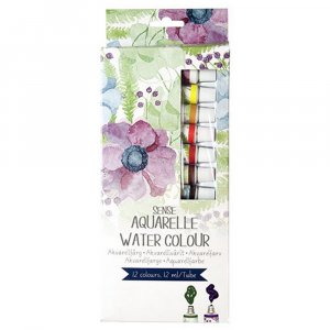 Aquarellset Sense - 12 Farben Aquarellset Sense - 12 Farben