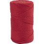 Makrameegarn - rot - 2 mm - 198 m