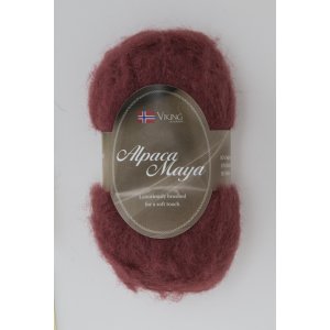 Wikingergarn Alpaka Maya 50g - Rostrot (750) Wikingergarn Alpaka Maya 50g - Rostrot (750)