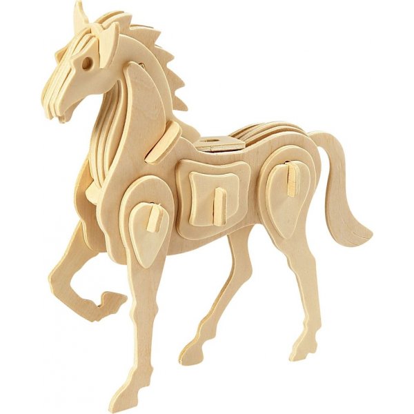 3D-Konstruktionsfigur - Pferd