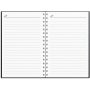 Kalender 24/25 - Kleines Studienjahr - Basic aus schwarzem Kunststoff
