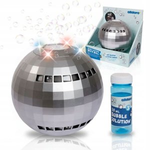 Seifenblasenmaschine Disco LED mit 50 ml Flüssigkeit - Alldoro Seifenblasenmaschine Disco LED mit 50 ml Flüssigkeit - Alldoro