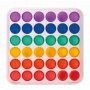Sensorisches Pop-it-Fidget-Quadrat