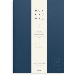 Notizbuch - Textil - Unliniert A4 Notizbuch - Textil - Unliniert A4