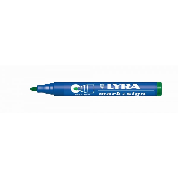 Permanentmarker Mark&Sign 1-4 mm - Grn