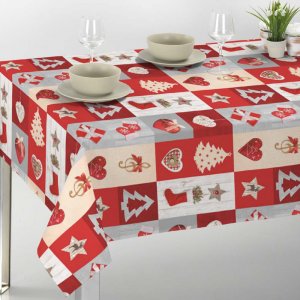 Wachstuch - Weihnachten 3 PVC-Mischgewebe Wachstuch