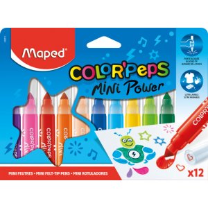 Faserstift-Set. Maped - Color´Peps Mini Power Faserstift-Set. Maped - Color´Peps Mini Power