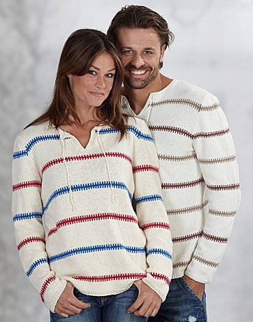 Strickanleitungen - Muster Strickpullover alt 4 (Kinder, Damen & Herren)