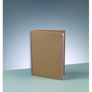 Schreibblock A 5 / 21,5 x 15 cm - braun 60 Blatt Schreibblock A 5 / 21,5 x 15 cm - braun 60 Blatt