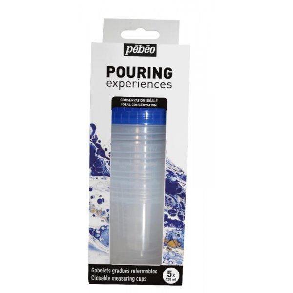 Ausgiezubehr - Pebeo - Messbecher 5er-Pack