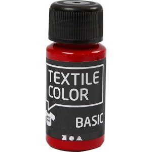 Textilfarbe Textilfarbe - Rot - 50 ml Textilfarbe Textilfarbe - Rot - 50 ml