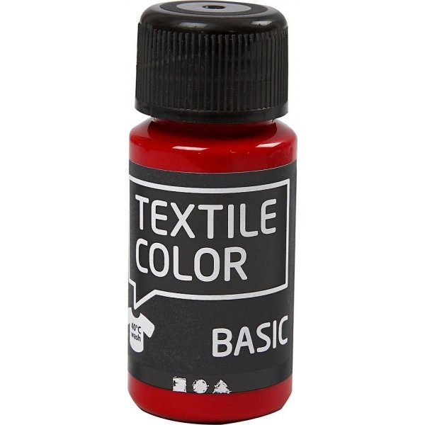 Textilfarbe Textilfarbe - Rot - 50 ml